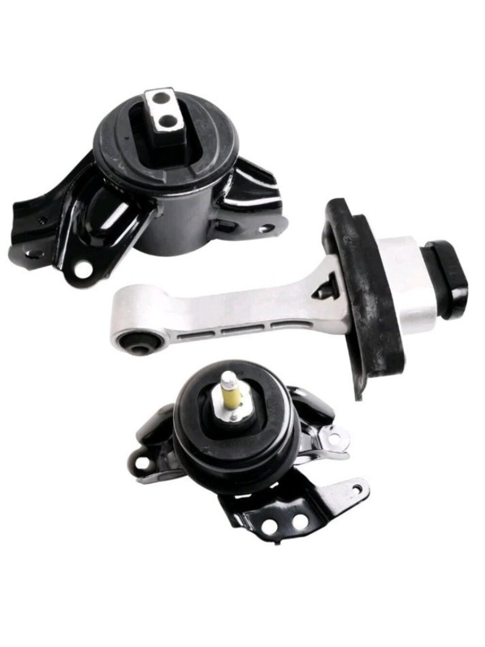 3pcs Motor & Trans Mount Set For 2011-2015 Hyundai Sonata Kia Optima 2.0L 2.4L